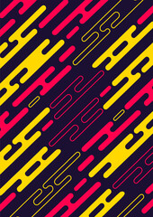 seamless pattern with colorful numbers