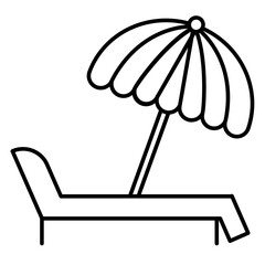 Summer and equipment for going to the beach and traveling