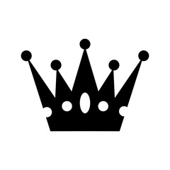 Crown vector icon. King illustration sign. Queen symbol. monarchy mark.