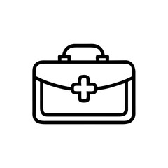 Icon of a doctorchest / first aid kit