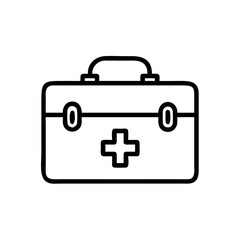 Icon of a doctorchest / first aid kit