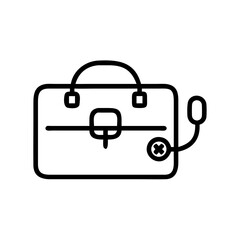 Icon of a doctorchest / first aid kit