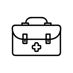 Icon of a doctorchest / first aid kit