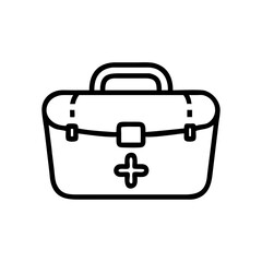 Icon of a doctorchest / first aid kit