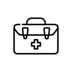 Icon of a doctorchest / first aid kit