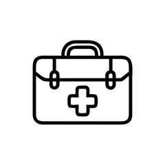 Icon of a doctorchest / first aid kit