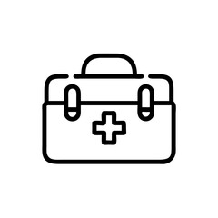 Icon of a doctorchest / first aid kit