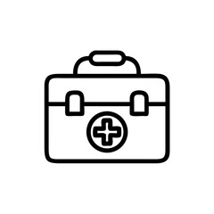 Icon of a doctorchest / first aid kit