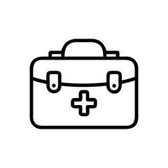 Icon of a doctorchest / first aid kit