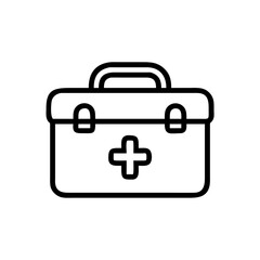 Icon of a doctorchest / first aid kit