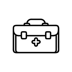 Icon of a doctorchest / first aid kit