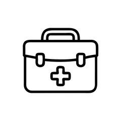 Icon of a doctorchest / first aid kit