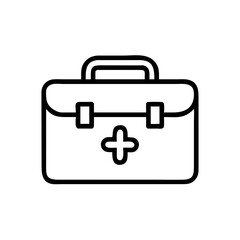 Icon of a doctorchest / first aid kit