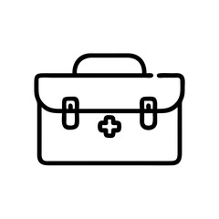 Icon of a doctorchest / first aid kit