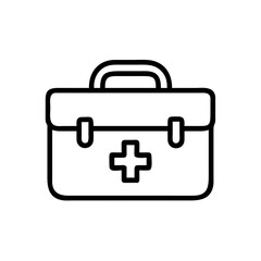 Icon of a doctorchest / first aid kit