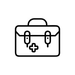 Icon of a doctorchest / first aid kit
