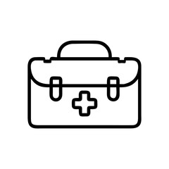 Icon of a doctorchest / first aid kit