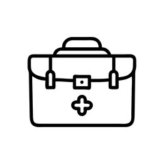 Icon of a doctorchest / first aid kit