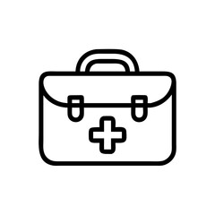 Icon of a doctorchest / first aid kit