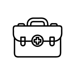 Icon of a doctorchest / first aid kit