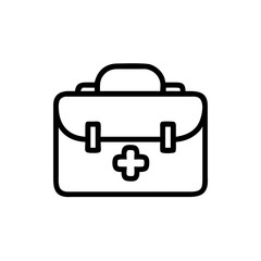 Icon of a doctorchest / first aid kit