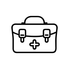Icon of a doctorchest / first aid kit