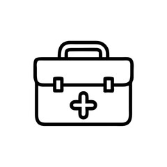 Icon of a doctorchest / first aid kit