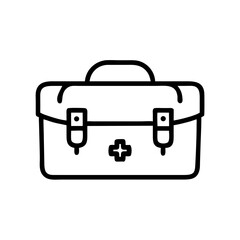 Icon of a doctorchest / first aid kit