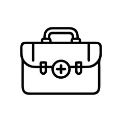 Icon of a doctorchest / first aid kit