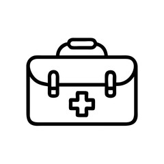 Icon of a doctorchest / first aid kit