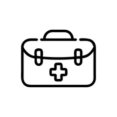 Icon of a doctorchest / first aid kit