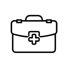 Icon of a doctorchest / first aid kit