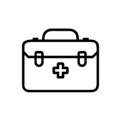 Icon of a doctorchest / first aid kit