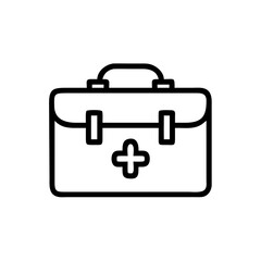 Icon of a doctorchest / first aid kit