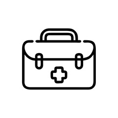Icon of a doctorchest / first aid kit