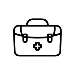 Icon of a doctorchest / first aid kit