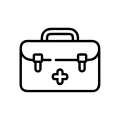 Icon of a doctorchest / first aid kit