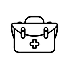 Icon of a doctorchest / first aid kit