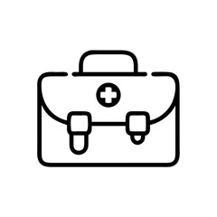 Icon of a doctorchest / first aid kit