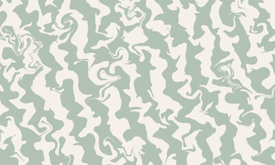 Abstract wavy backgrounds in Sage Green and creamy Beige. Abstract vector background designs.
