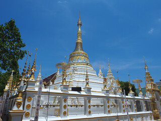 Wat Saen Fang famous temple is an ancient temple built around 2119 in Chiang Mai city.