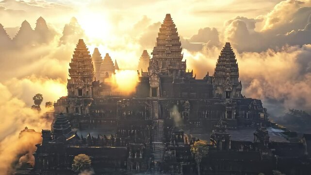 Angkor Wat at Sunrise