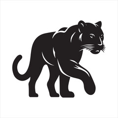 vector illustration of a tiger