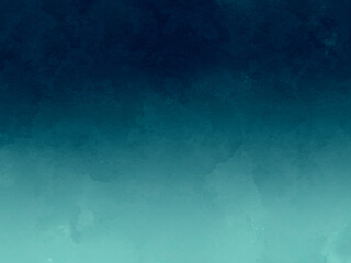 深い緑色の水彩背景　テクスチャ