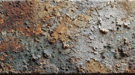 Naklejka premium Detailed Close-Up of Rusty Metal Texture with Oxidized Patches