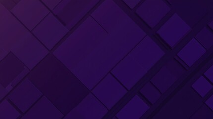 Abstract geometric background featuring squares in shades of deep violet