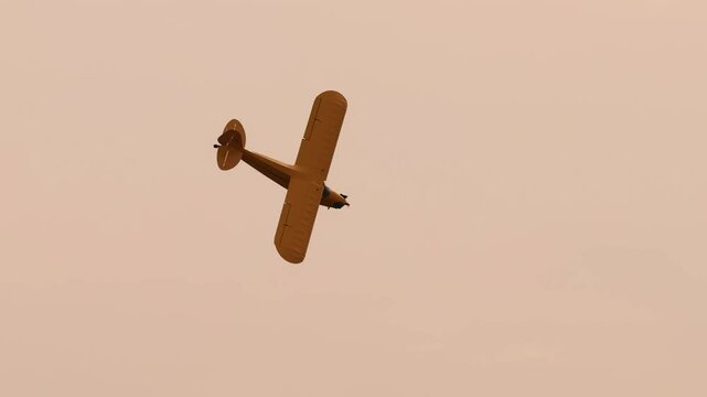 Vintage Piper Cub Aerobatics at Avalon Airshow