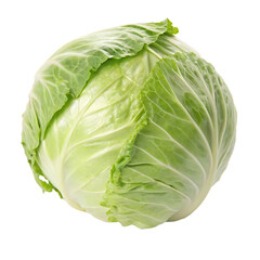 Cabbage isolated on a transparent background