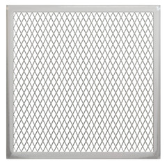 Durable Square Frame: This image focuses on the square frame that often supports the grill grate, highlighting its stainless steel construction and durability for camping and fire pit use.