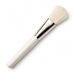 Reusable face mask applicator brush on white background
